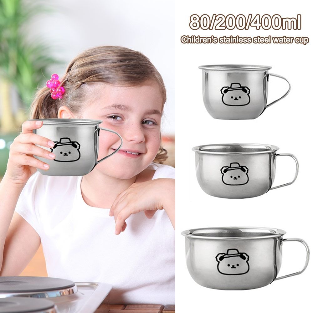 Coffee Tea & Company - Gelas Minum Anak 80/200/400ML, Desain Beruang,