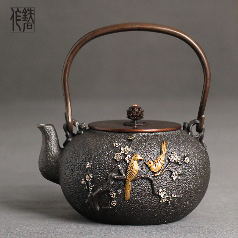 Cast Iron Teapot - Teko Besi Cor Baru Teko Vintage,