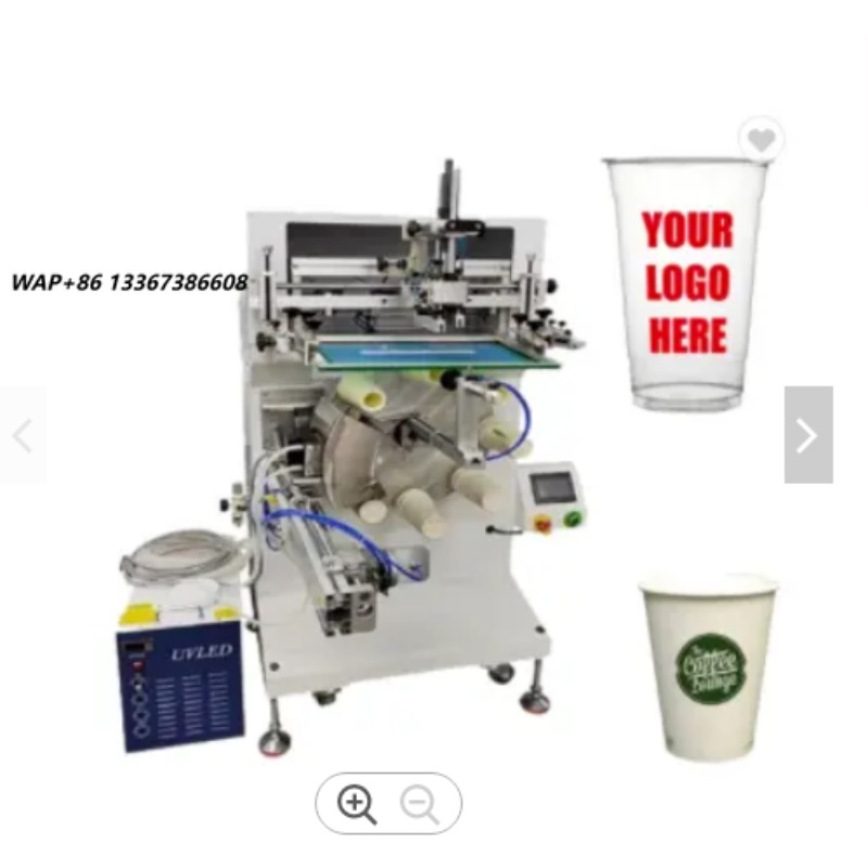 Coffee Tea With Milk - Mesin Cetak Sablon Semi-Otomatis dengan 8