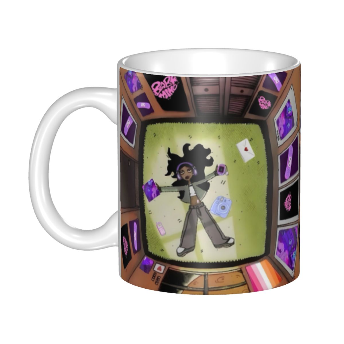 Young Tea Coffee - Mug Kopi Keramik DIY Singer Y-young