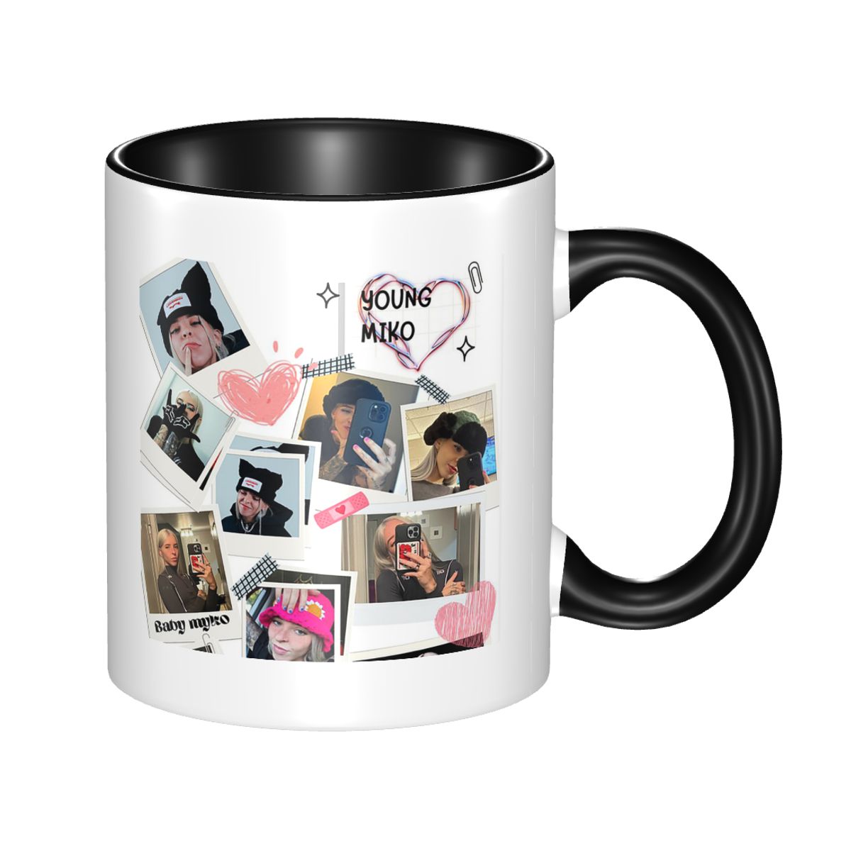 Young Tea Coffee - Kolase Cangkir Miko Muda Lucu, Cangkir