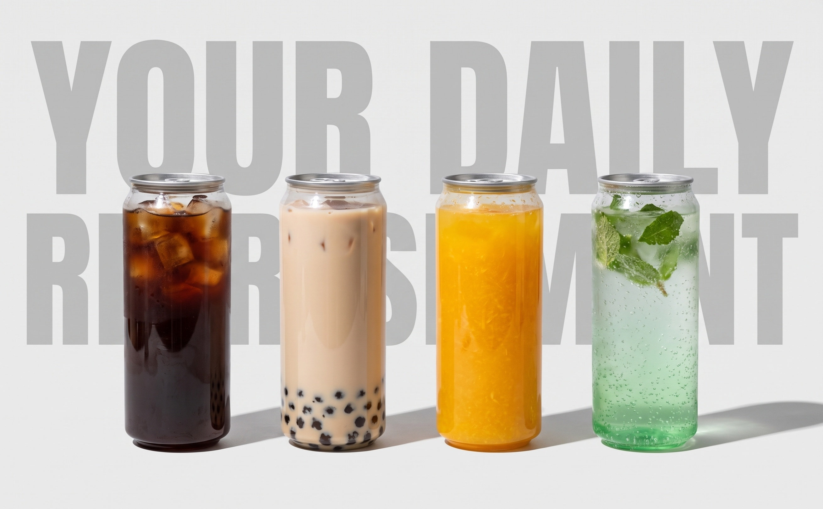 Coffee Tea With Milk - 10 Buah Toples Kaca Berkualitas Tinggi