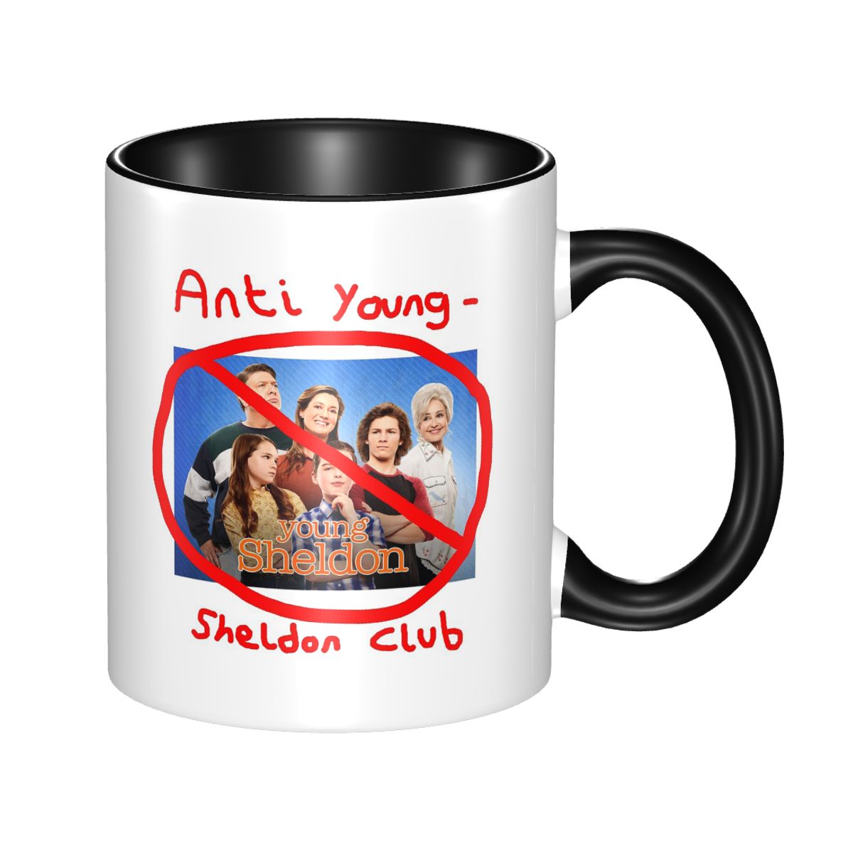 Young Tea Coffee - Mug Anti Young Sheldon Club Sheldon