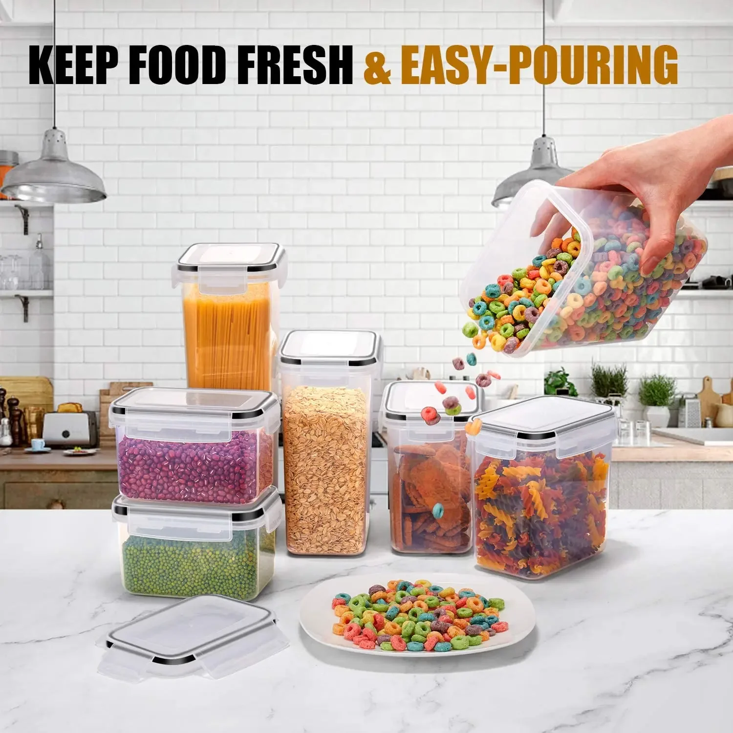 Set Organizer Dapur dan Wadah  - Coffee Tea Sugar Container Set ulasan dan harga