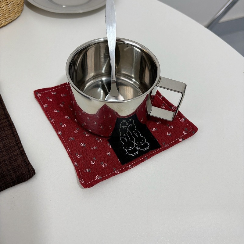 Tatakan Gelas Kain Seri Miffy  - Coffee Tea Hot ulasan dan harga