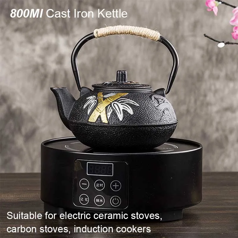 Botol Air Besi Cor Teko Pembua - Cast Iron Teapot ulasan dan harga