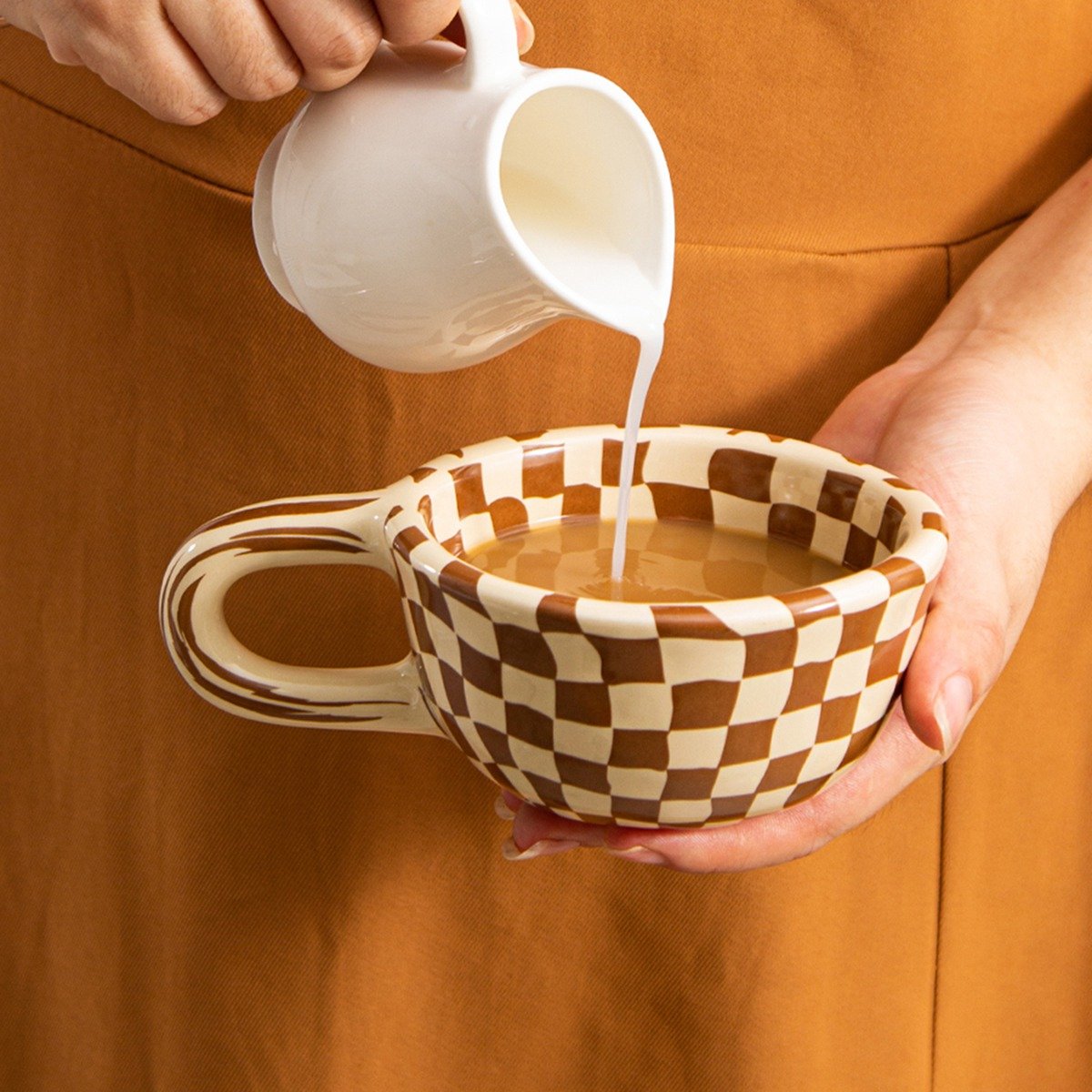 1 buah Mug Kopi Keramik dengan - Coffee Tea & Company ulasan dan harga