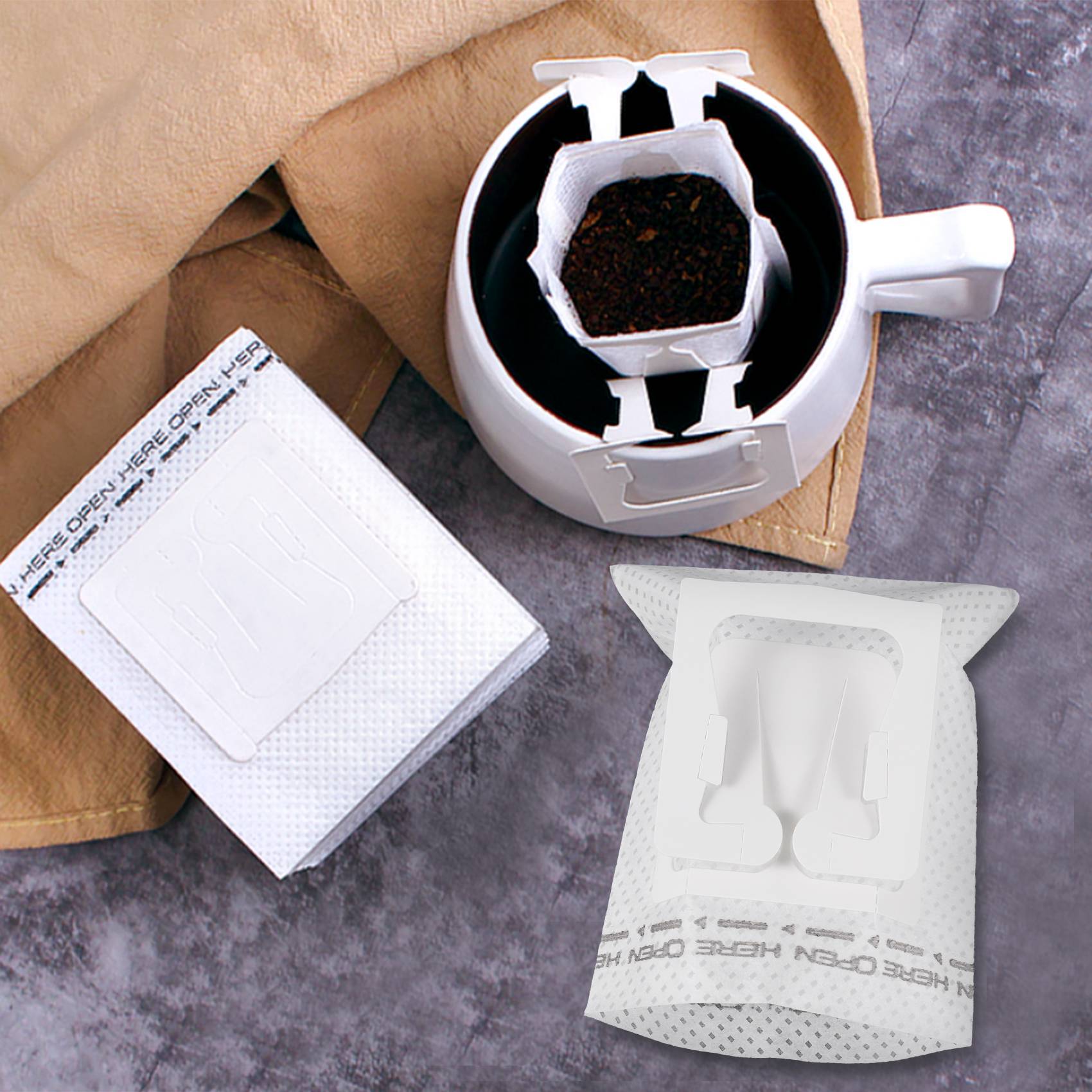 50Pcs / Paket Kantong Filter K - Coffee Tea & Company ulasan dan harga
