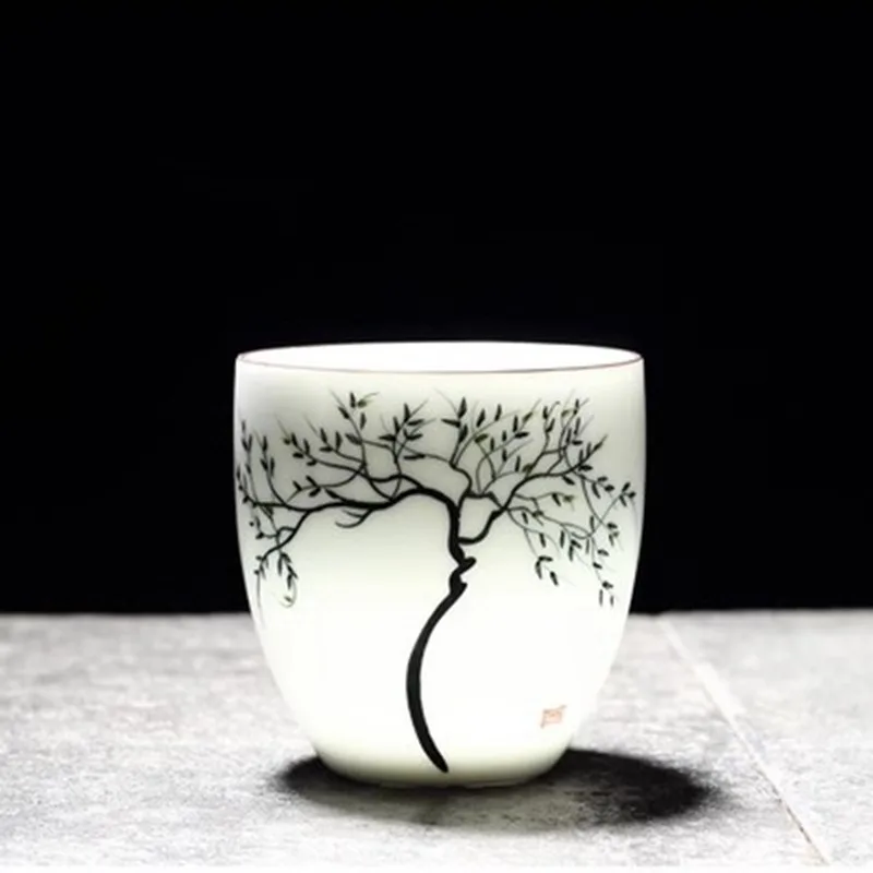 1 Buah Cangkir Teh Keramik Gam - Tea Coffee Utensils ulasan dan harga