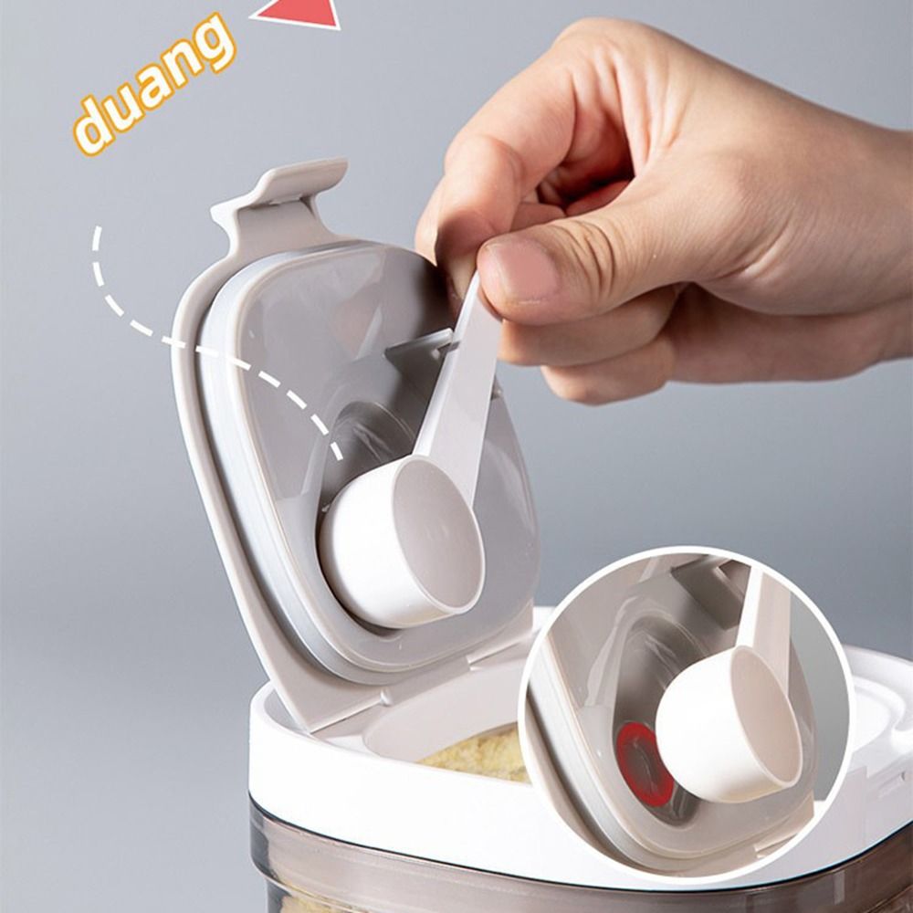 Dapur gratis pengikis sendok s - Tea Coffee Sugar Container ulasan dan harga
