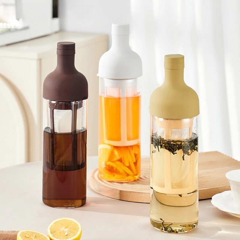JUSTINLAU 1L Pitcher Kopi Cold - Coffee Tea Pot ulasan dan harga