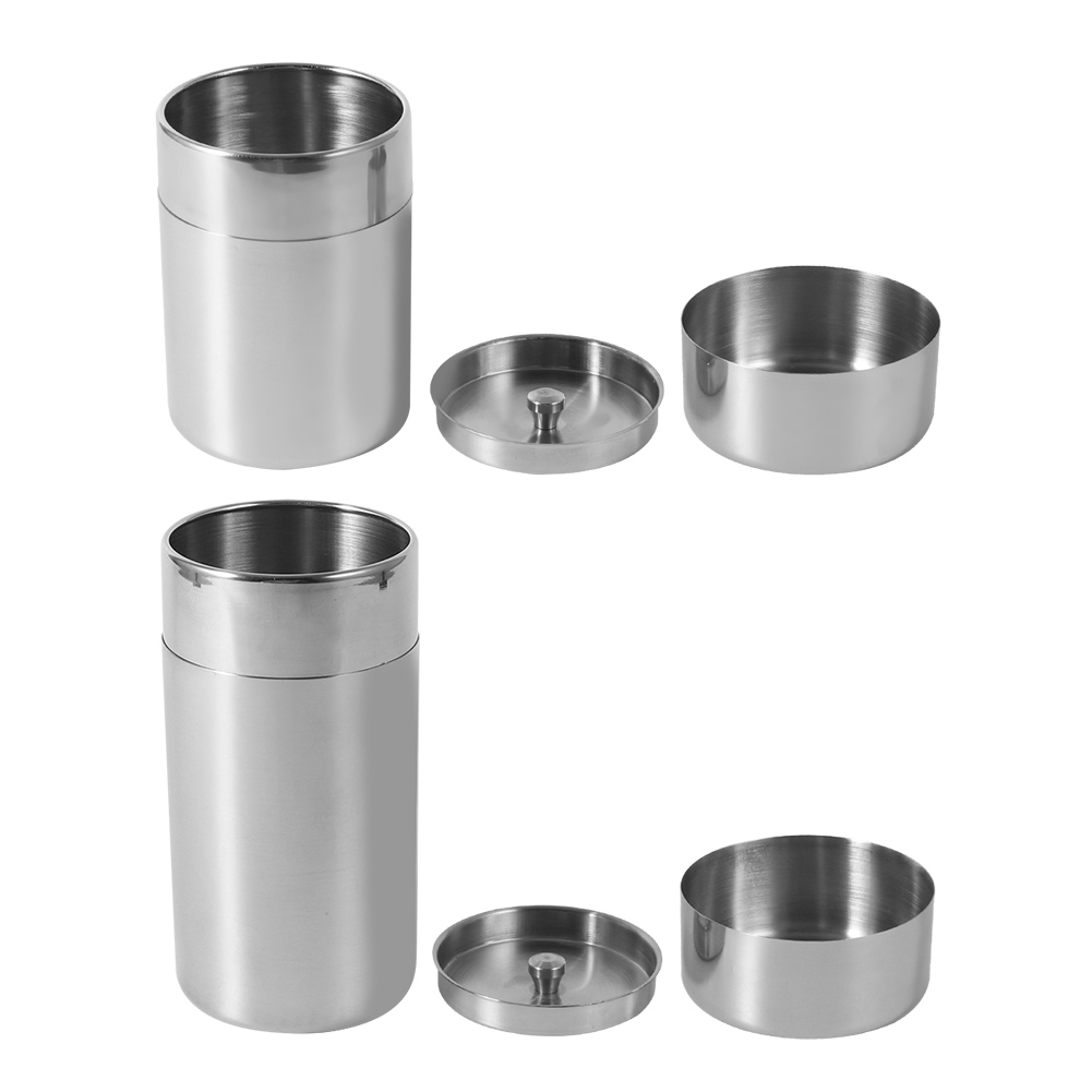 Kaleng daun teh Stainless Stee - Tea Coffee Sugar Container ulasan dan harga
