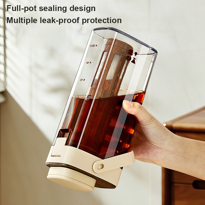 Pembuat Kopi Dingin Anti Bocor - Coffee Tea Pot ulasan dan harga