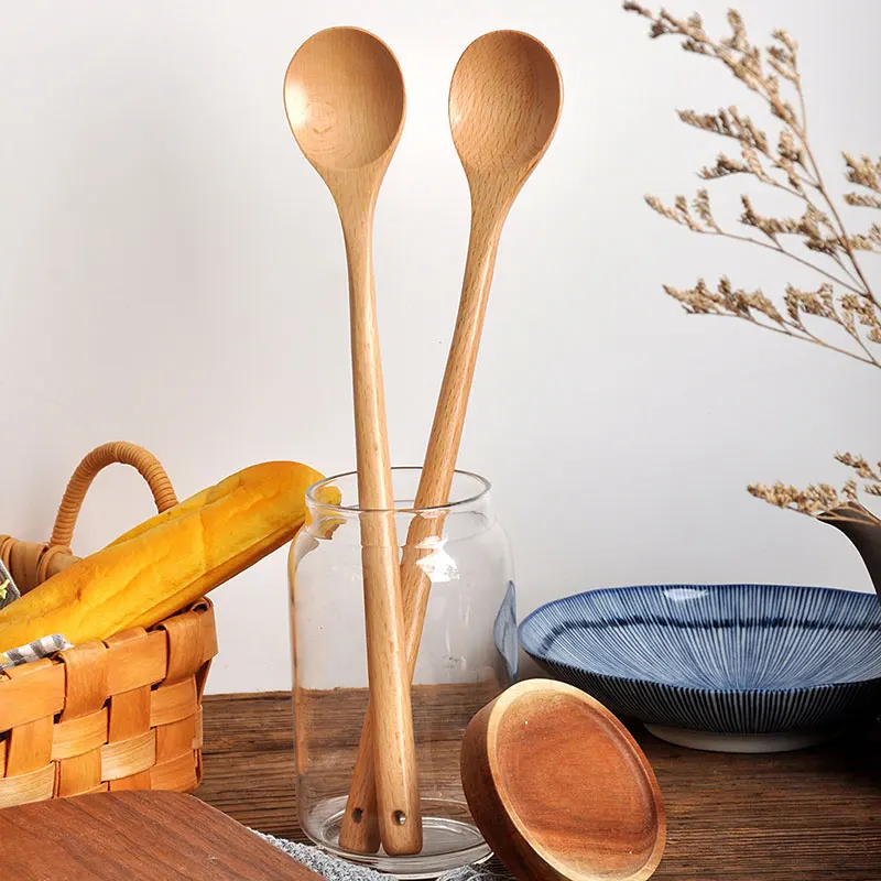 1 Buah Sendok Kayu Peralatan M - Tea Coffee Utensils ulasan dan harga