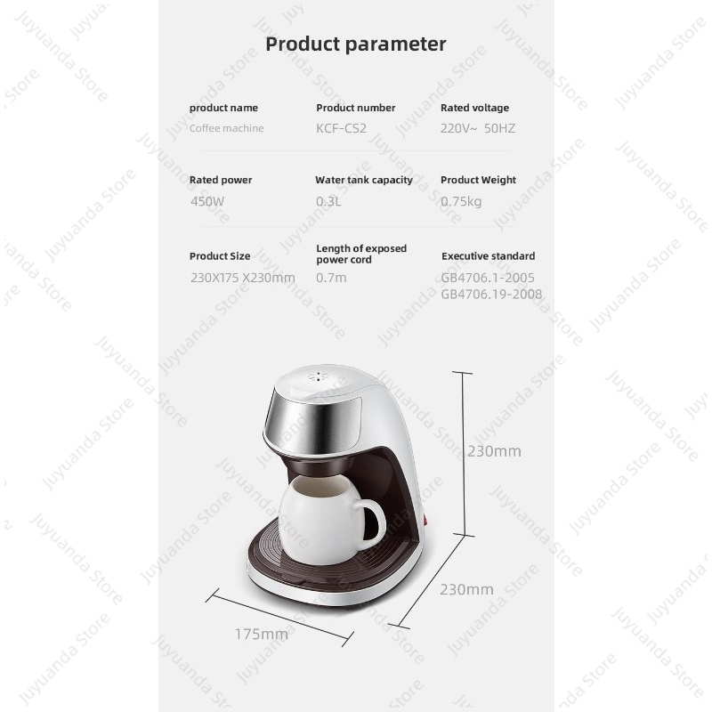 Pembuat Kopi Amerika Otomatis  - Coffee Tea & Company ulasan dan harga