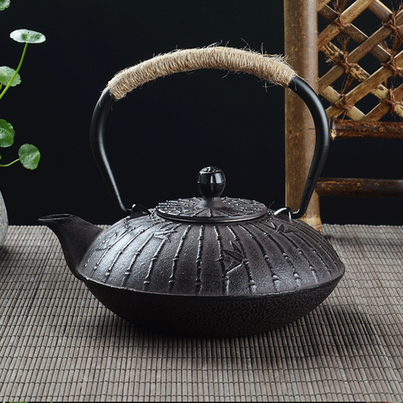 Teko Teh Besi Cor Retro 900ml  - Cast Iron Teapot ulasan dan harga