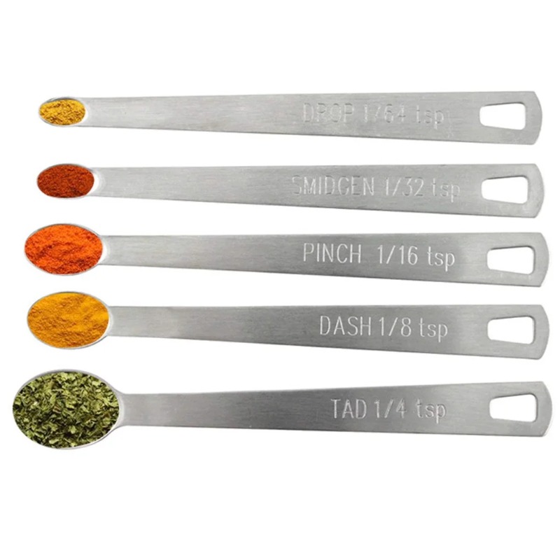 5 Buah/Set Sendok Ukur Kecil B - Coffee Tea And Sugar Set ulasan dan harga