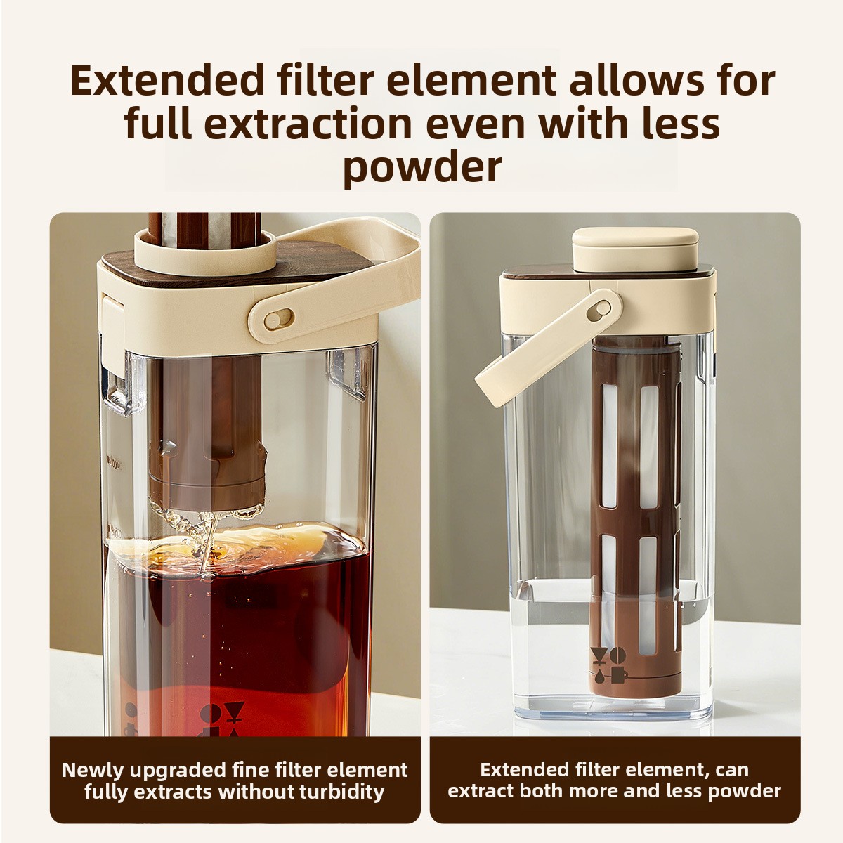 Pot Kopi Cold Brew Kapasitas B - Coffee Tea Pot ulasan dan harga