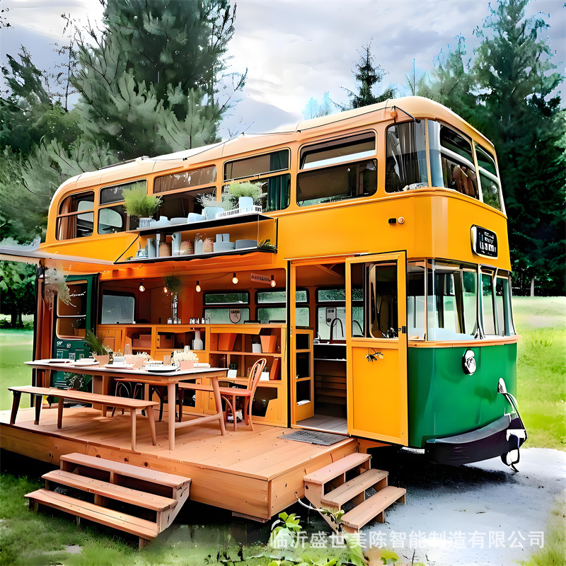 【Desain Baru】Gerobak Bus Tingk - Coffee Tea & Company ulasan dan harga