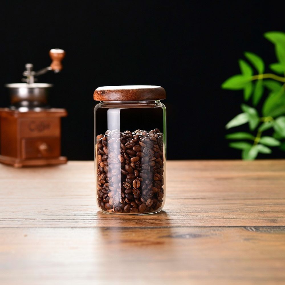 Toples Kaca Dekoratif dengan T - Coffee Tea Sugar Container Set ulasan dan harga