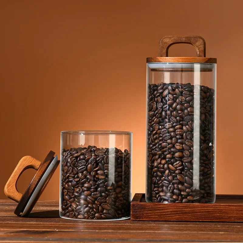 Stoples kaca bening dengan tut - Tea Coffee Sugar Container ulasan dan harga