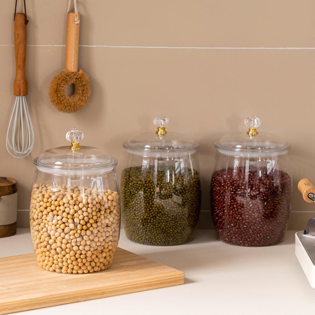 Stoples Plastik Transparan Bes - Tea Coffee Sugar Container ulasan dan harga