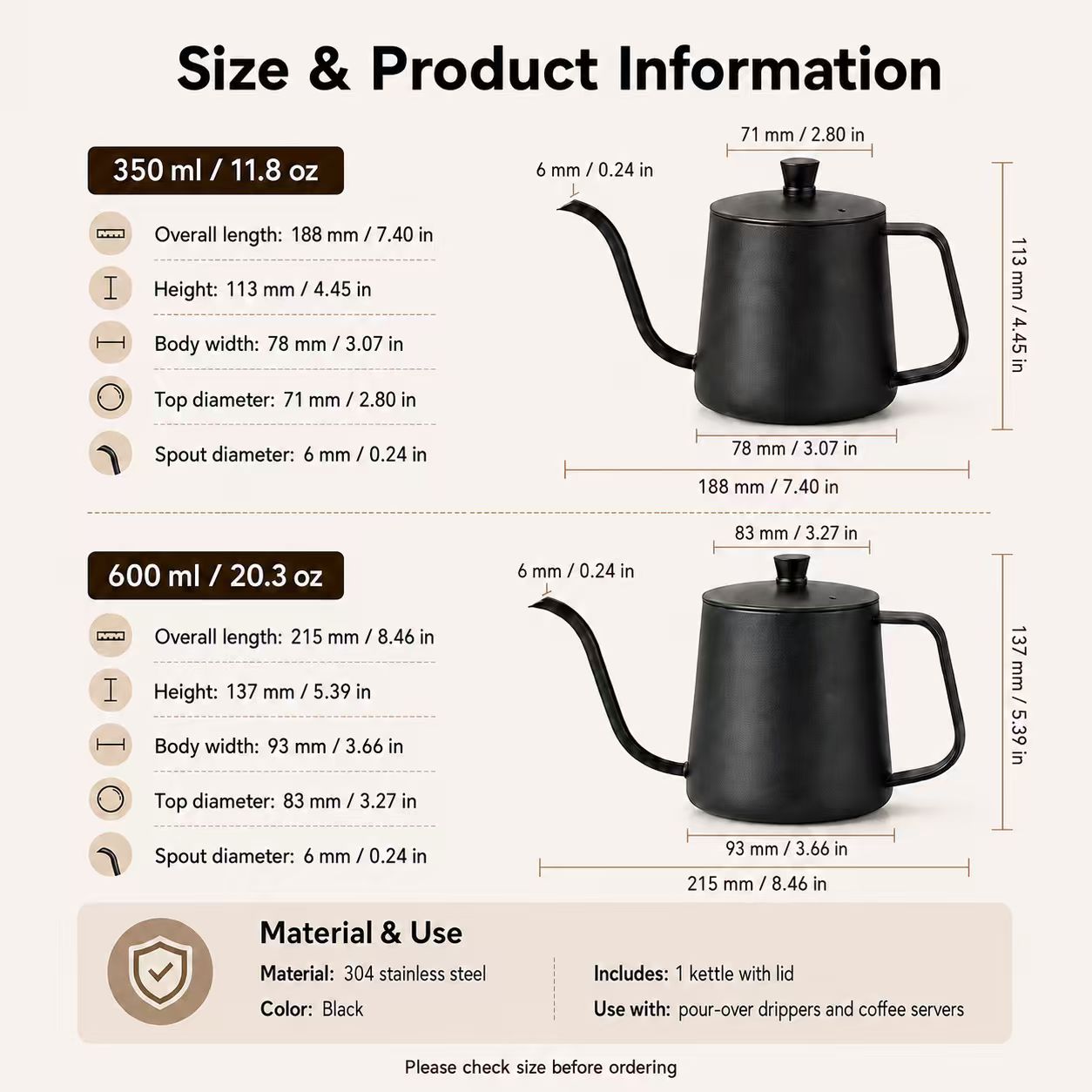 Pot Kopi Stainless Steel 304,  - Tea Coffee Pot Set ulasan dan harga