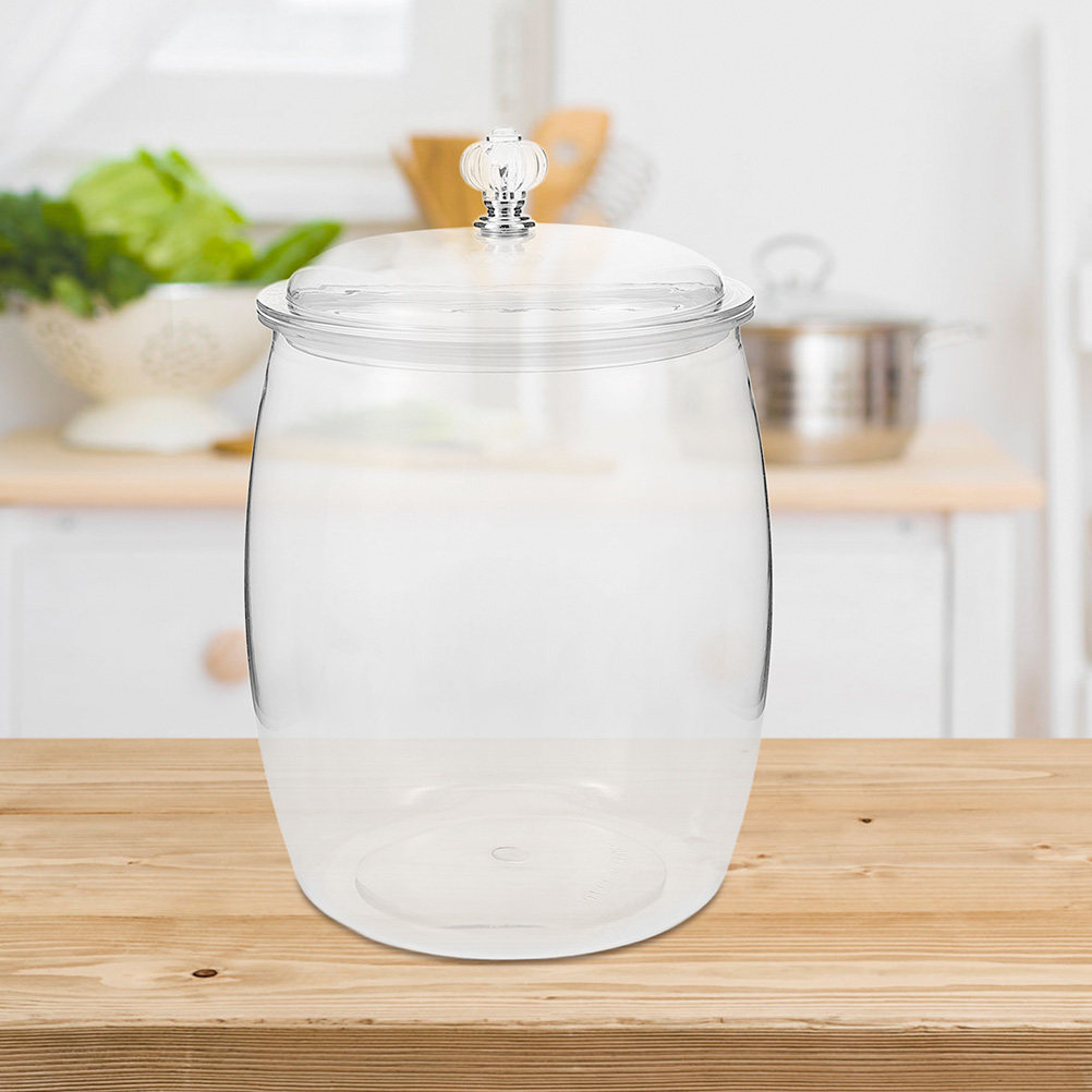 Toples Penyimpanan Plastik Bes - Tea Coffee Sugar Container ulasan dan harga