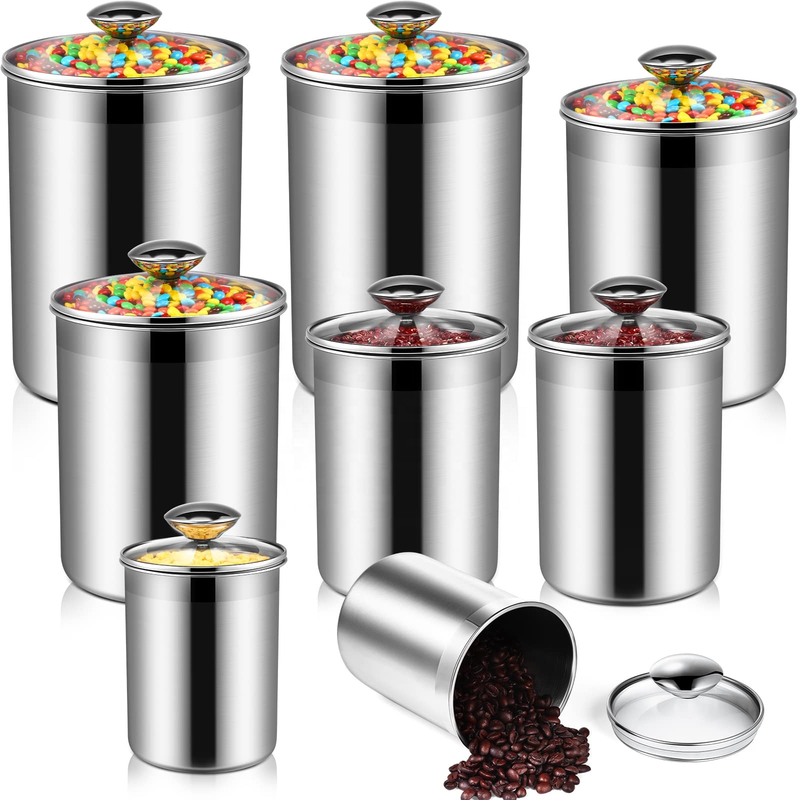 Set Wadah Penyimpanan Makanan  - Tea Coffee Sugar Container ulasan dan harga