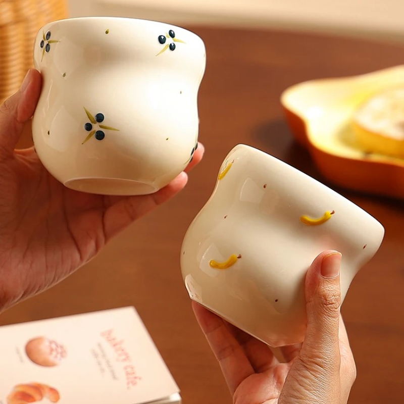 Mug Kopi Genggam Bermotif Timb - Tea Coffee Utensils ulasan dan harga