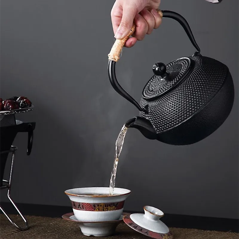 Teko Besi Cor, Ketel Pemanas A - Cast Iron Teapot ulasan dan harga