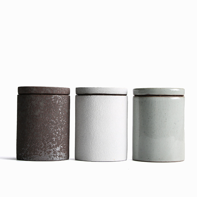 Toples Teh Stoneware Antik Top - Coffee Tea Sugar Container Set ulasan dan harga