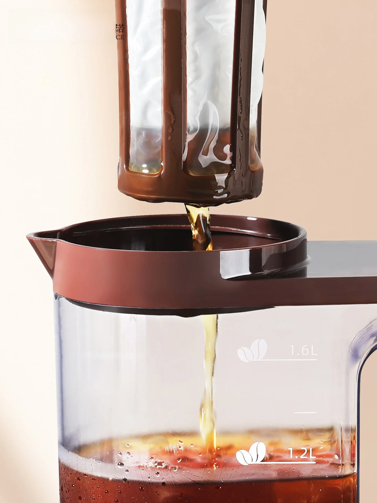 Pot Kopi Cold Brew Plastik Ber - Coffee Tea Pot ulasan dan harga