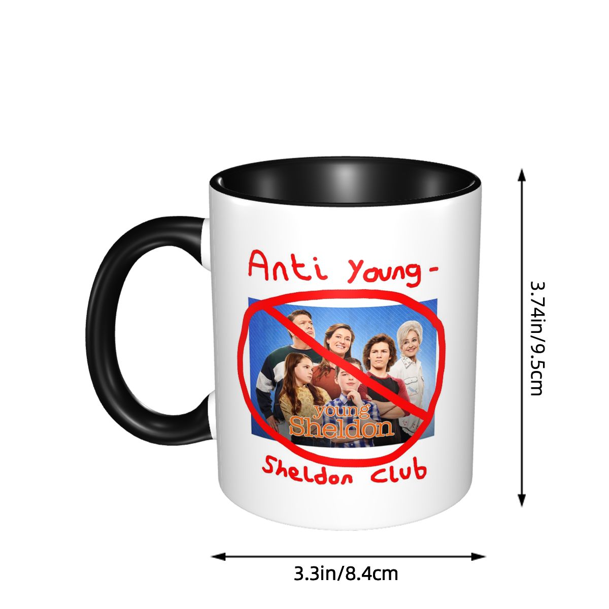 Mug Anti Young Sheldon Club Sh - Young Tea Coffee ulasan dan harga